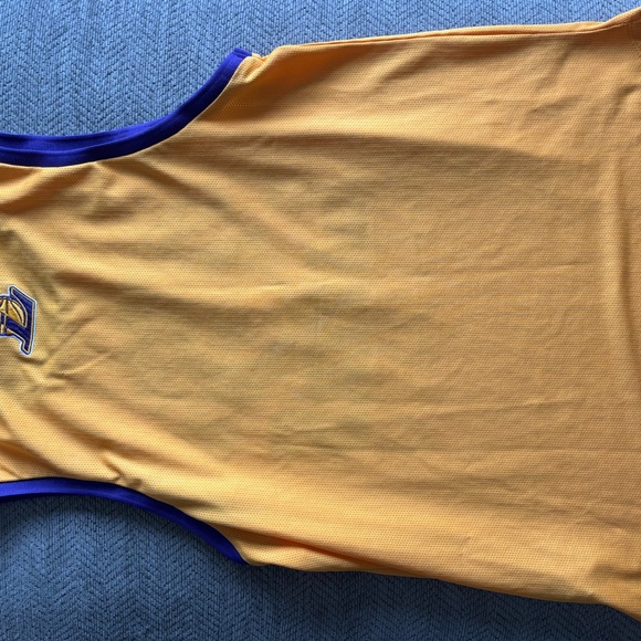 NBA Los Angeles Lakers Gold and Purple Basketball Tank Top - Picture 3 of 4
